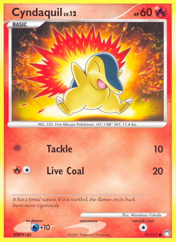 Cyndaquil #79 — Mysterious Treasures