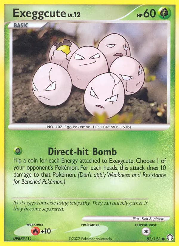 Exeggcute #82 — Mysterious Treasures