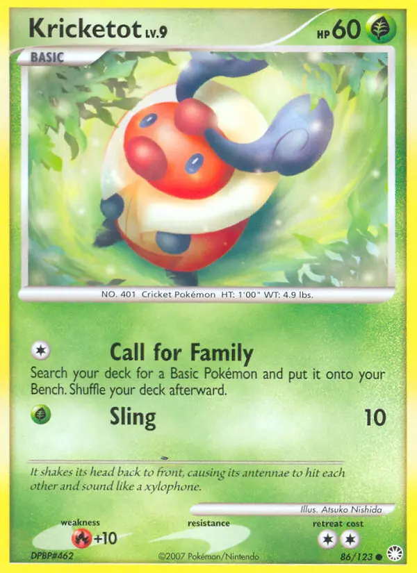 Kricketot #86 — Mysterious Treasures
