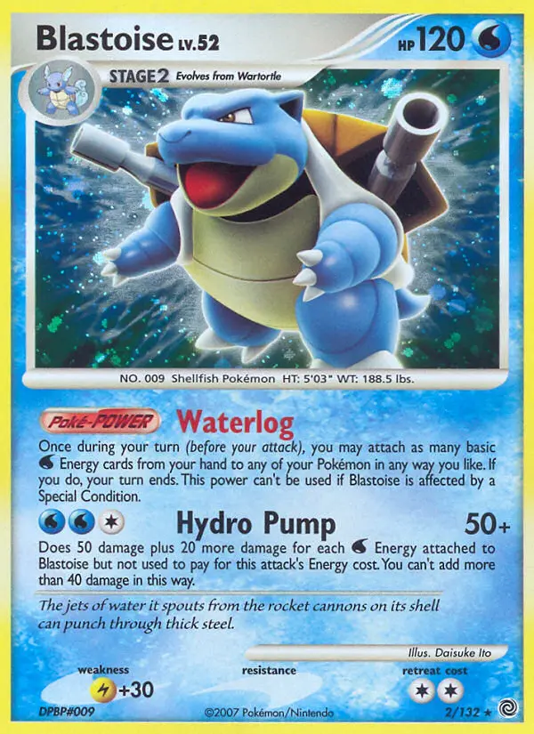 Blastoise #2 — Secret Wonders