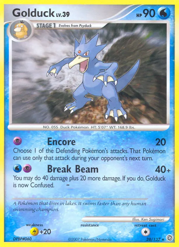 Golduck #28 — Secret Wonders