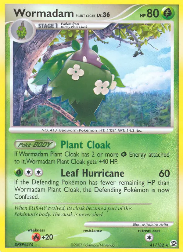 Wormadam Plant Cloak #41 — Secret Wonders