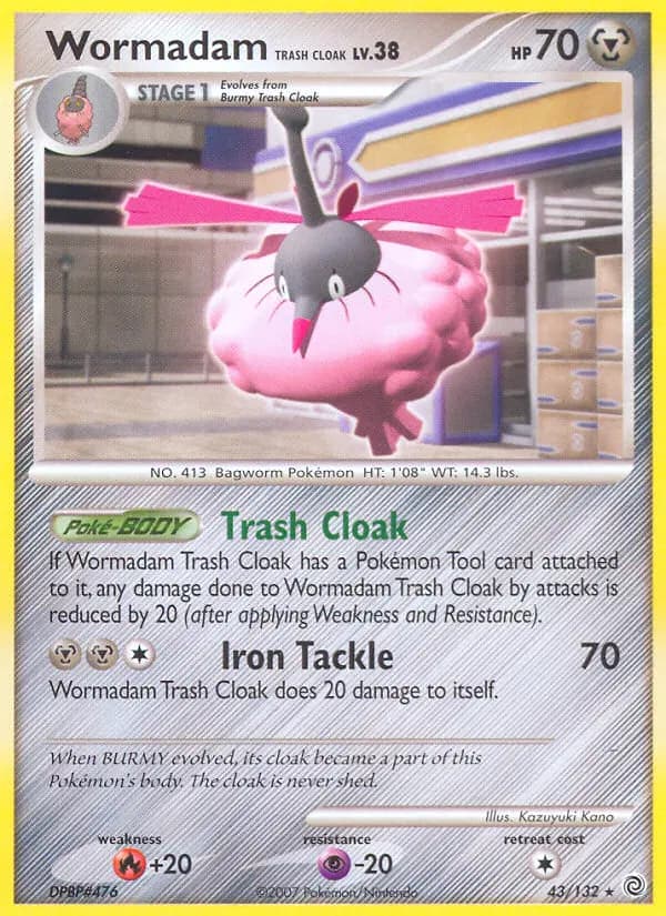 Wormadam Trash Cloak #43 — Secret Wonders