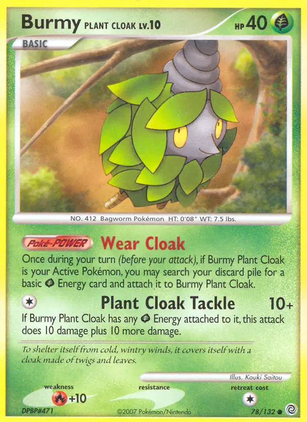 Burmy Plant Cloak #78 — Secret Wonders