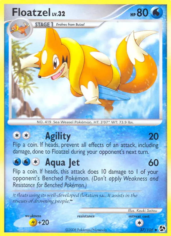 Floatzel #37 — Great Encounters