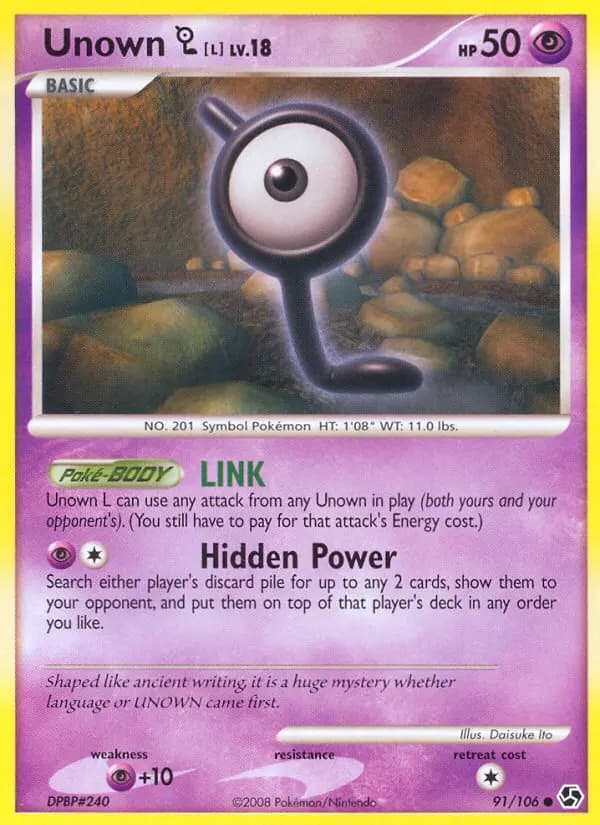 Unown L #91 — Great Encounters