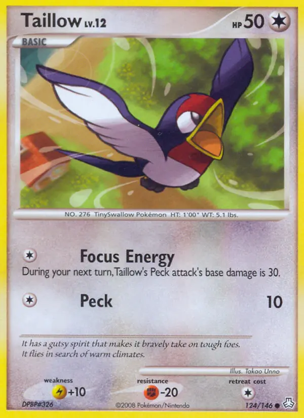 Taillow #124 — Legends Awakened