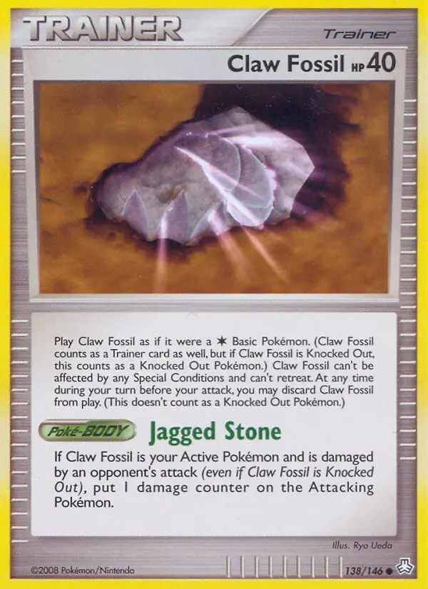 Claw Fossil #138 — Legends Awakened