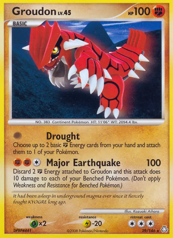 Groudon #29 — Legends Awakened