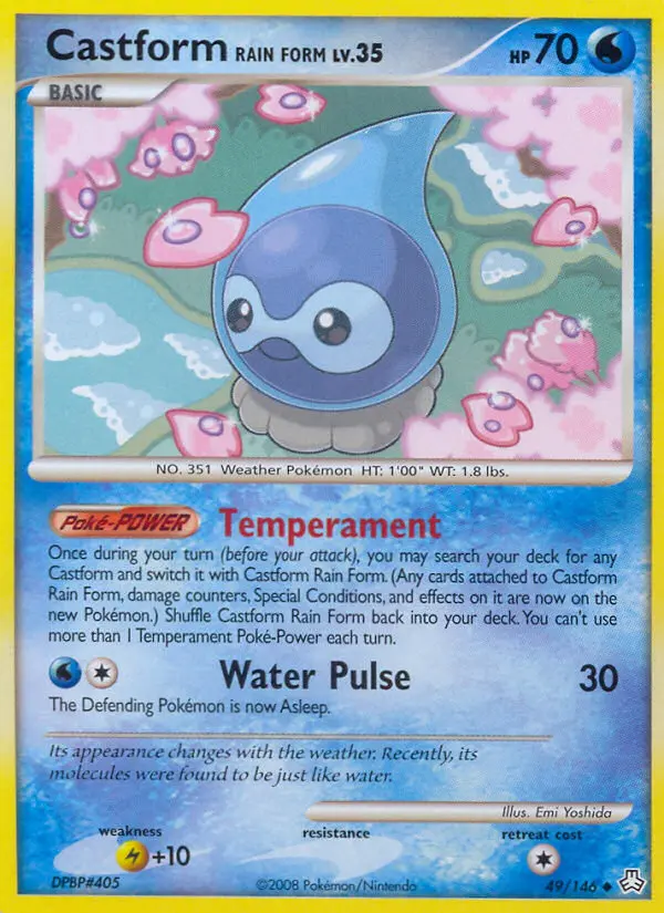 Castform Rain Form #49 — Legends Awakened