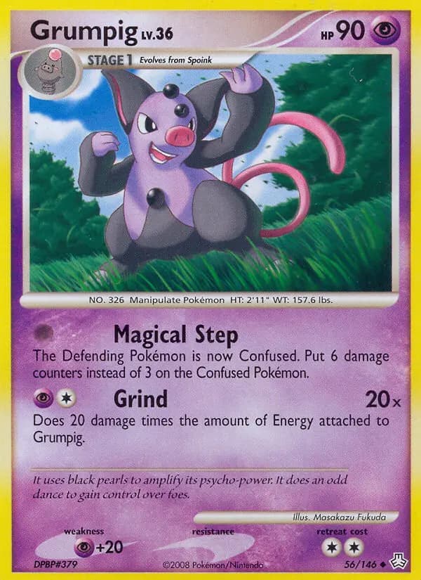 Grumpig #56 — Legends Awakened