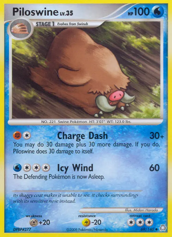 Piloswine #69 — Legends Awakened