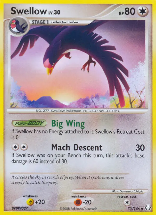 Swellow #73 — Legends Awakened