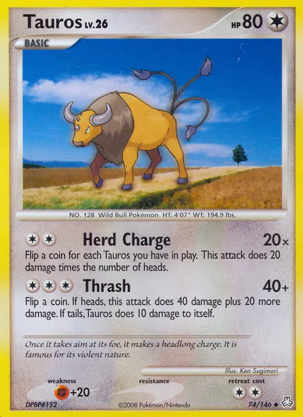 Tauros #74 — Legends Awakened