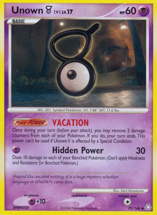 Unown V #79 — Legends Awakened