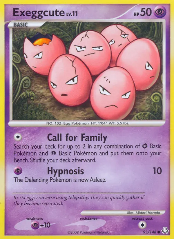 Exeggcute #93 — Legends Awakened