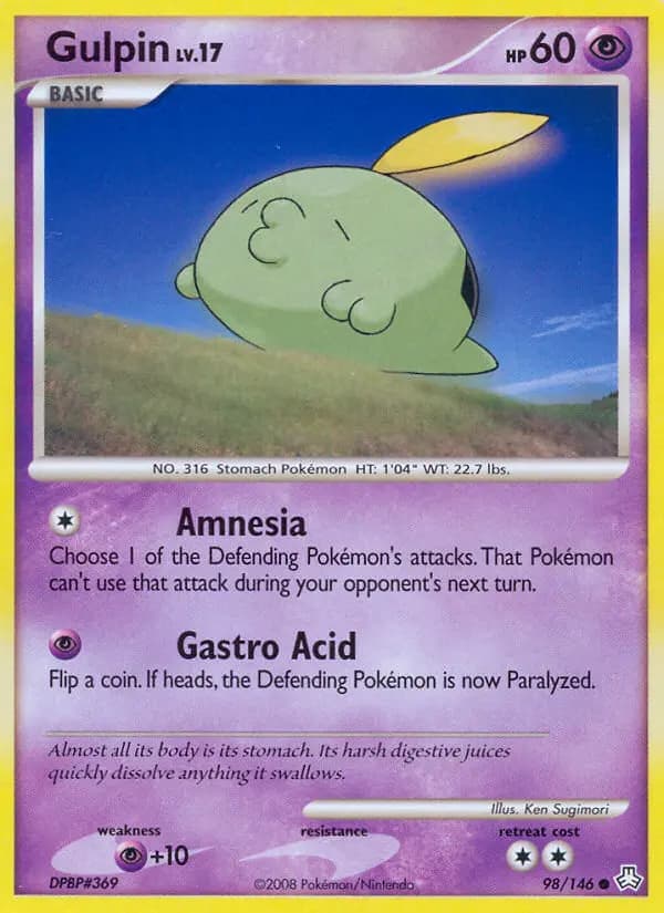 Gulpin #98 — Legends Awakened