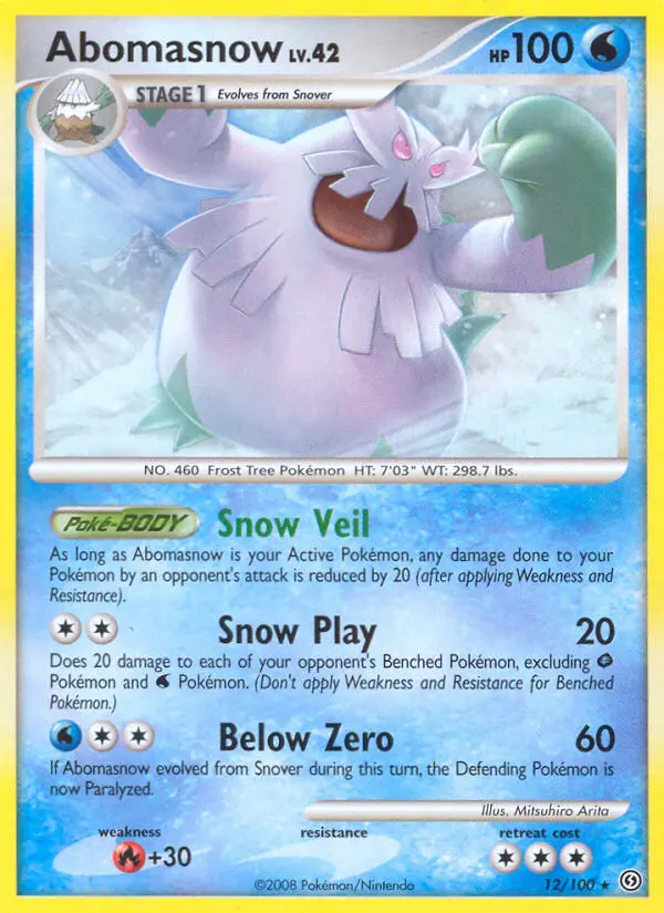 Abomasnow #12 — Stormfront