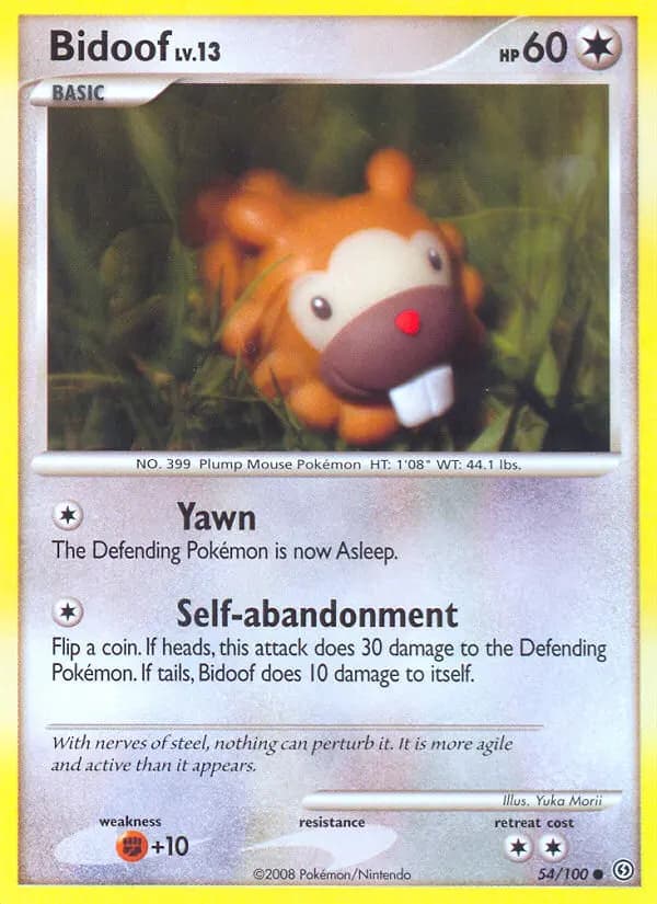Bidoof #54 — Stormfront
