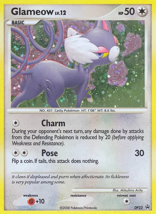 Glameow #DP23 — Diamond & Pearl Promos