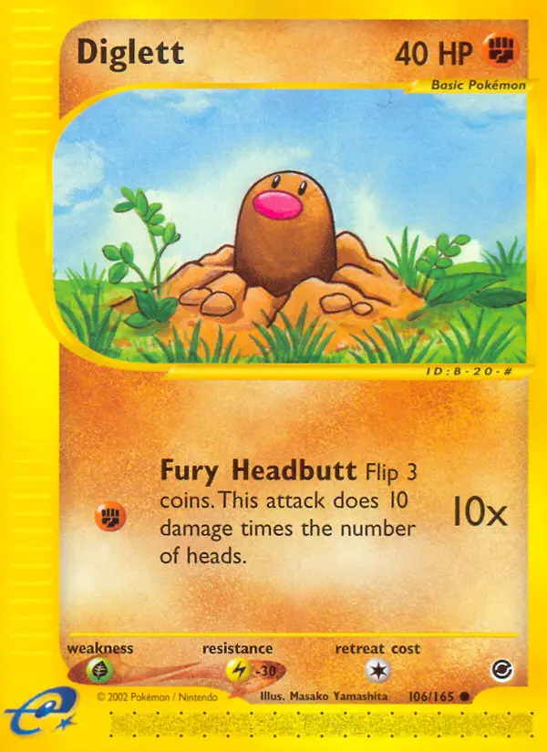 Diglett #106 — Expedition