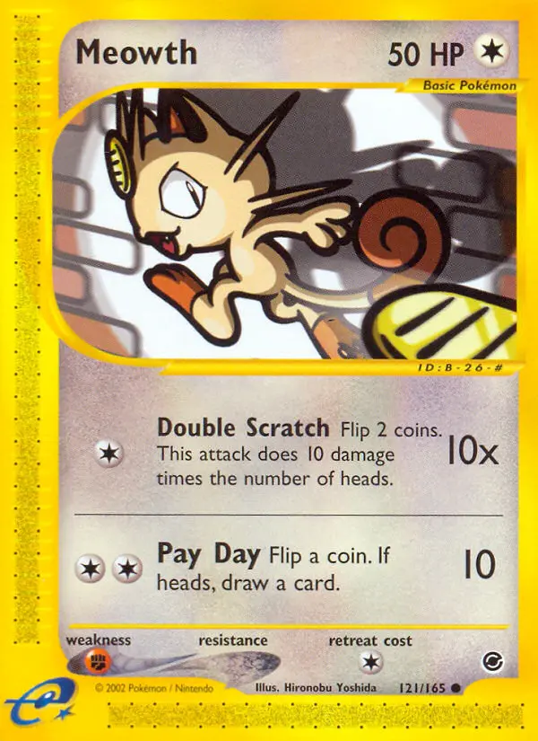 Meowth #121 — Expedition