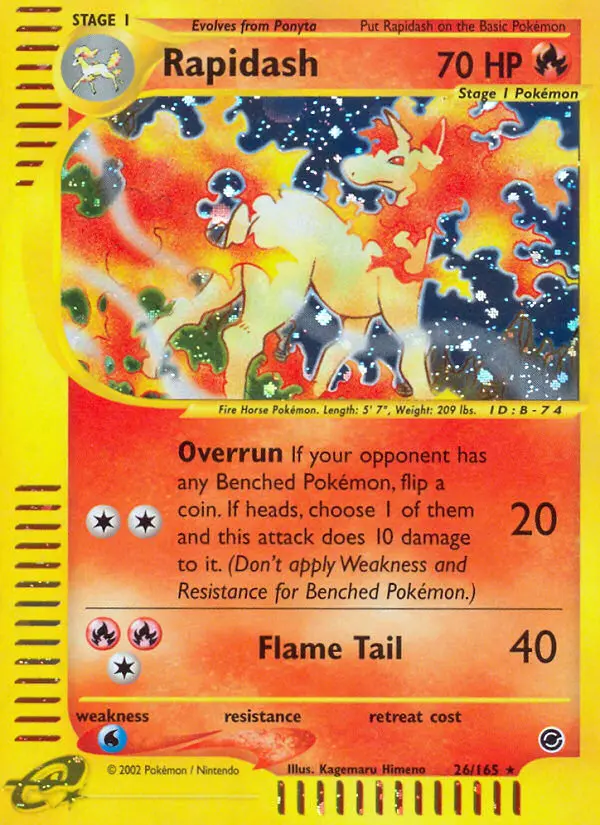 Rapidash #26 — Expedition