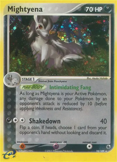 Mightyena #10 — Ruby & Sapphire