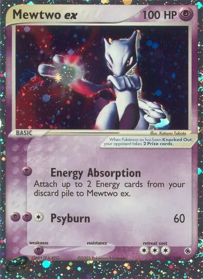 Mewtwo ex #101 — Ruby & Sapphire