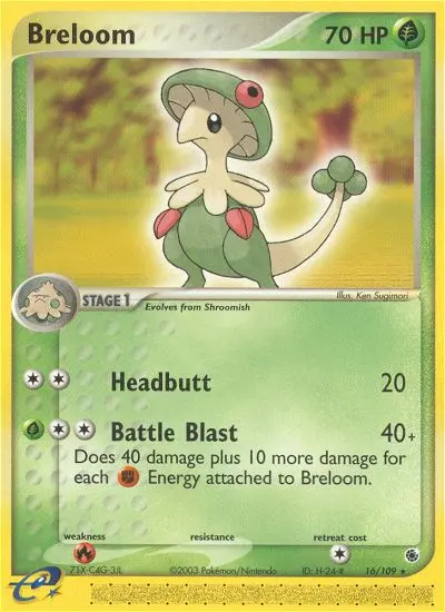 Breloom #16 — Ruby & Sapphire