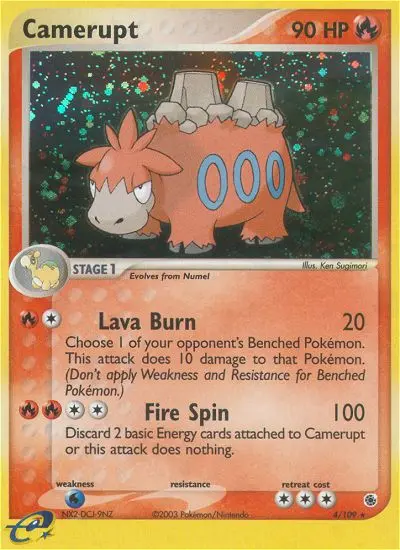 Camerupt #4 — Ruby & Sapphire