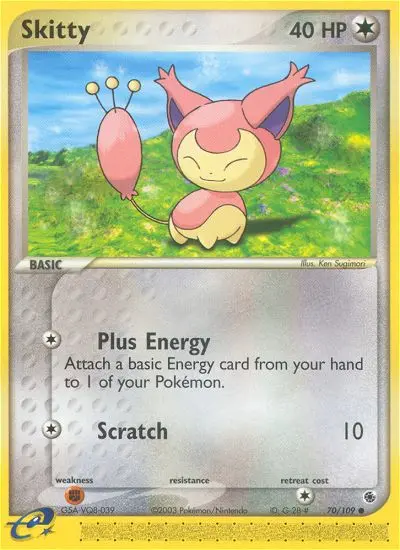 Skitty #70 — Ruby & Sapphire