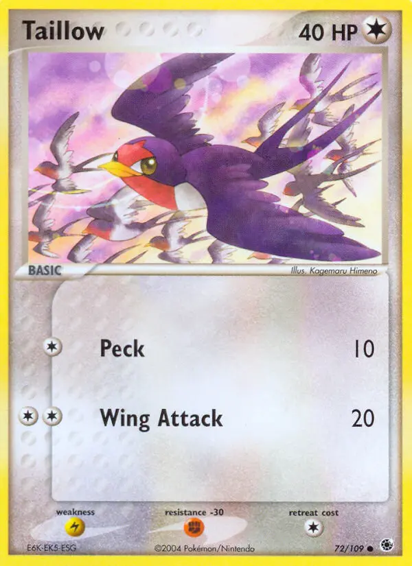 Taillow #72 — Ruby & Sapphire