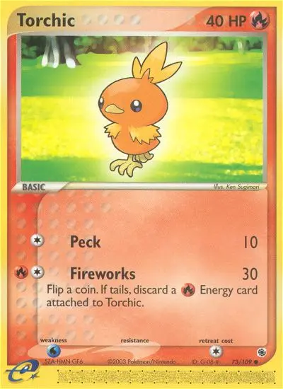 Torchic #73 — Ruby & Sapphire