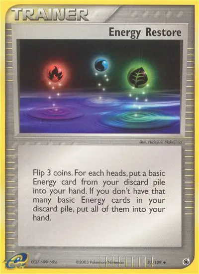 Energy Restore #81 — Ruby & Sapphire