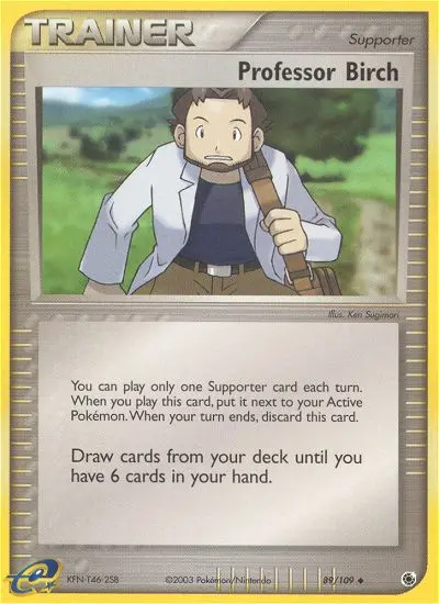 Professor Birch #89 — Ruby & Sapphire