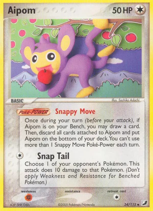 Aipom #34 — Unseen Forces