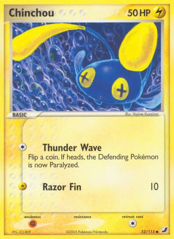 Chinchou #52 — Unseen Forces