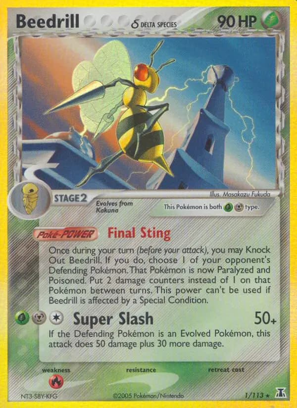 Beedrill δ #1 — Delta Species
