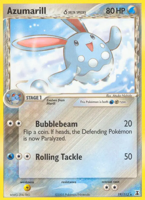 Azumarill δ #19 — Delta Species