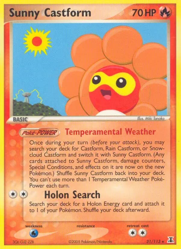 Sunny Castform #31 — Delta Species