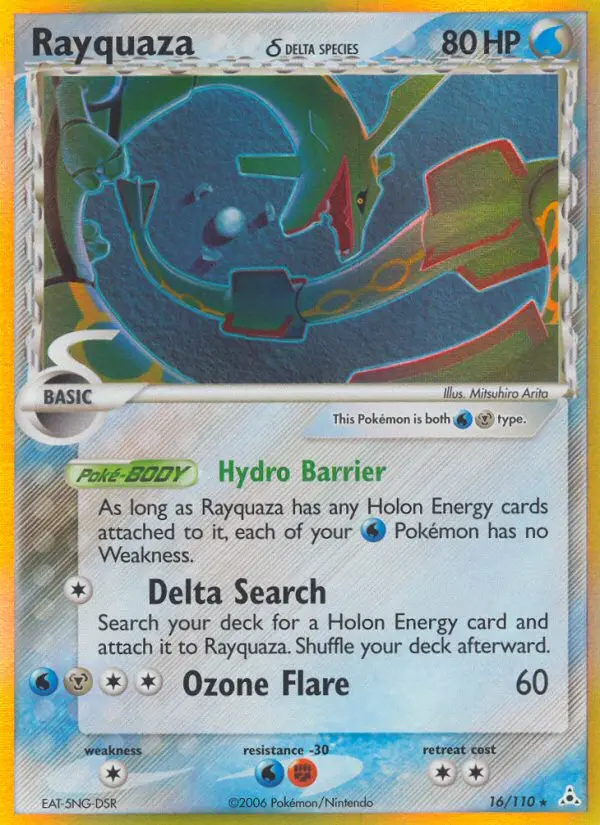 Rayquaza δ #16 — Holon Phantoms
