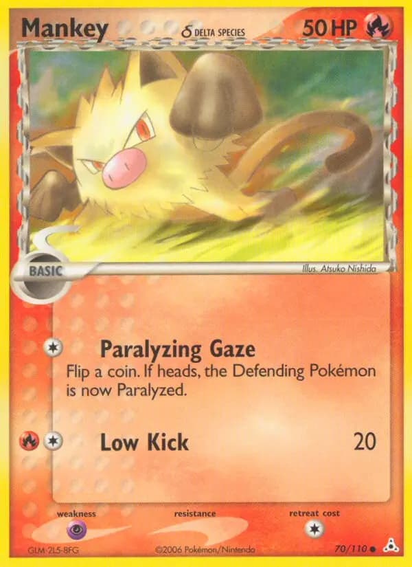 Mankey δ #70 — Holon Phantoms
