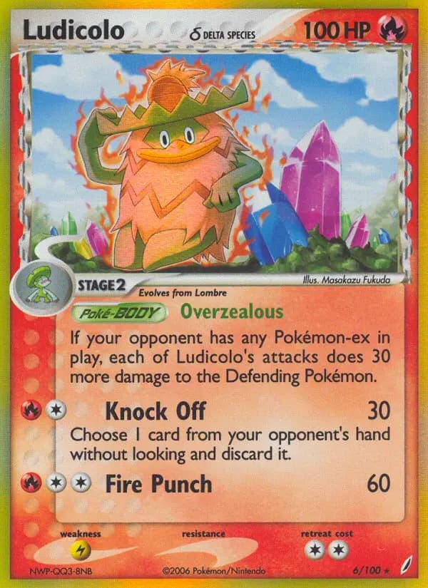 Ludicolo δ #6 — Crystal Guardians
