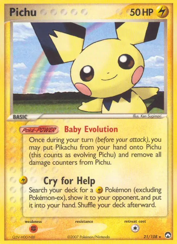 Pichu #21 — Power Keepers