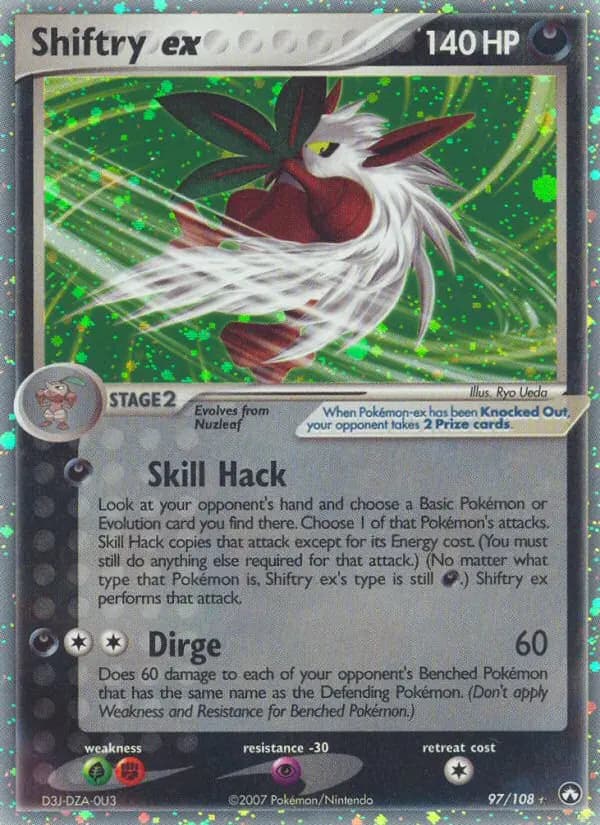Shiftry ex #97 — Power Keepers