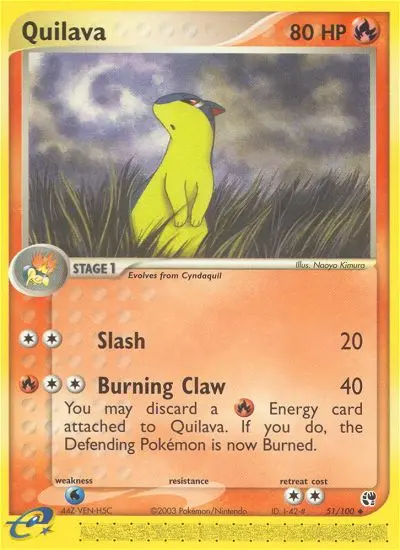 Quilava #51 — Sandstorm