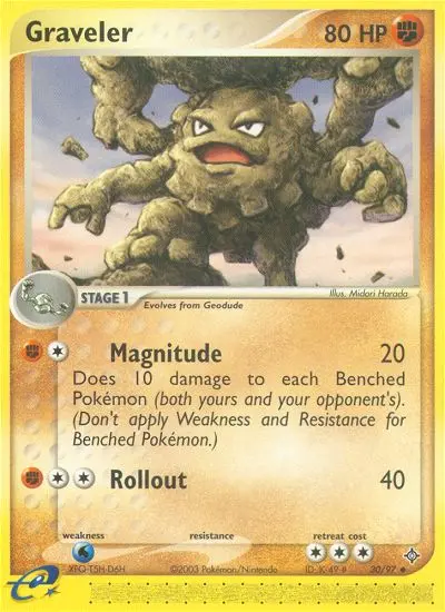 Graveler #30 — Dragon