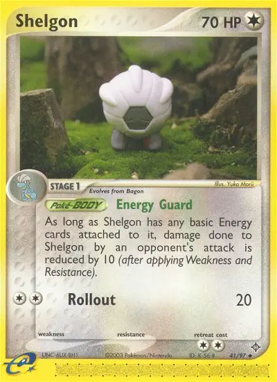 Shelgon #41 — Dragon