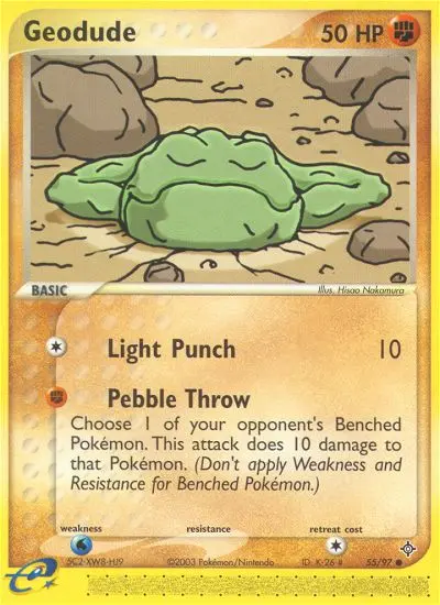 Geodude #55 — Dragon